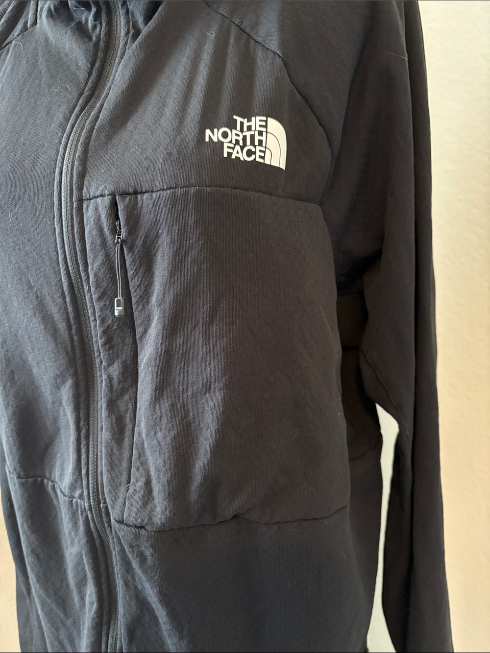 The North Face Black Lightweight Hooded Zip Jacket XL Summit Series Orginal $198 - Picture 2 of 11